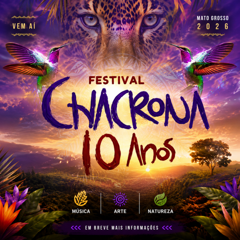 Festival Chacrona anuncia edição histórica em Mato Grosso.